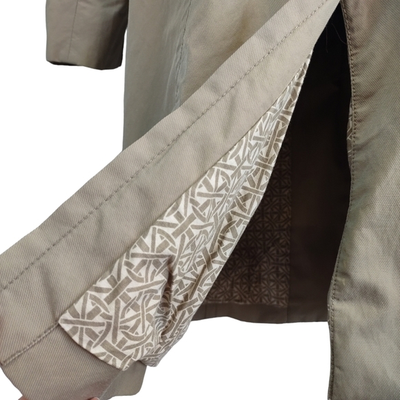 Mossimo Women's Beige Trench Coat Size M - Picture 8 of 12